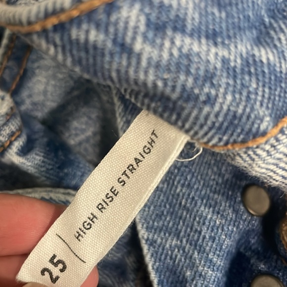 PacSun EUC Ripped Frayed Straight Jeans - Picture 14 of 14